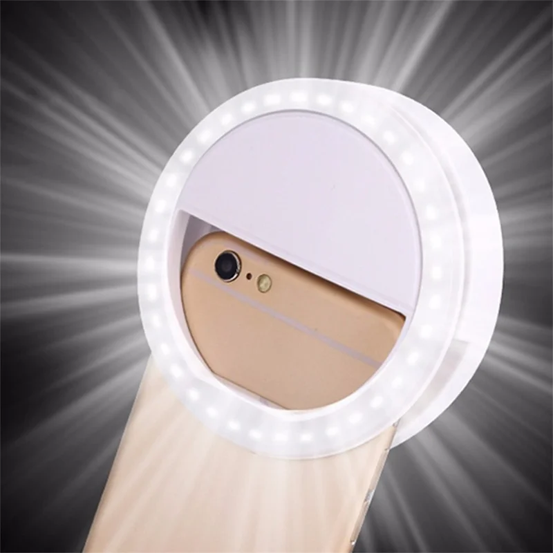 Round Portable Auto Flash LED Selfie Ring Light For Cell Phone Smartphone Selfie Flashlight Makeup Mirror Light
Round Portable Auto Flash LED Selfie Ring Light For Cell Phone Smartphone Selfie Flashlight Makeup Mirror Light