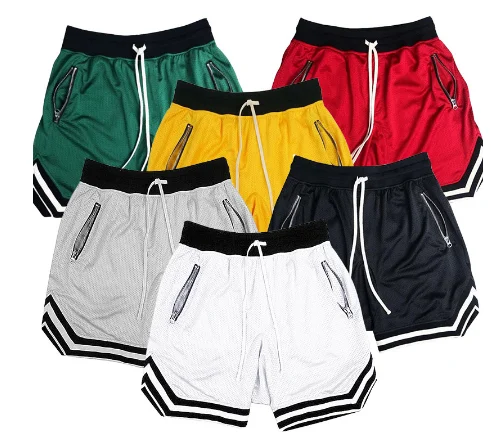8 Colors Streetwear Mesh Baggy Shorts Men's Side Zipper Elastic Waist Loose Knee Length Sweatpants
8 Colors Streetwear Mesh Baggy Shorts Men's Side Zipper Elastic Waist Loose Knee Length Sweatpants