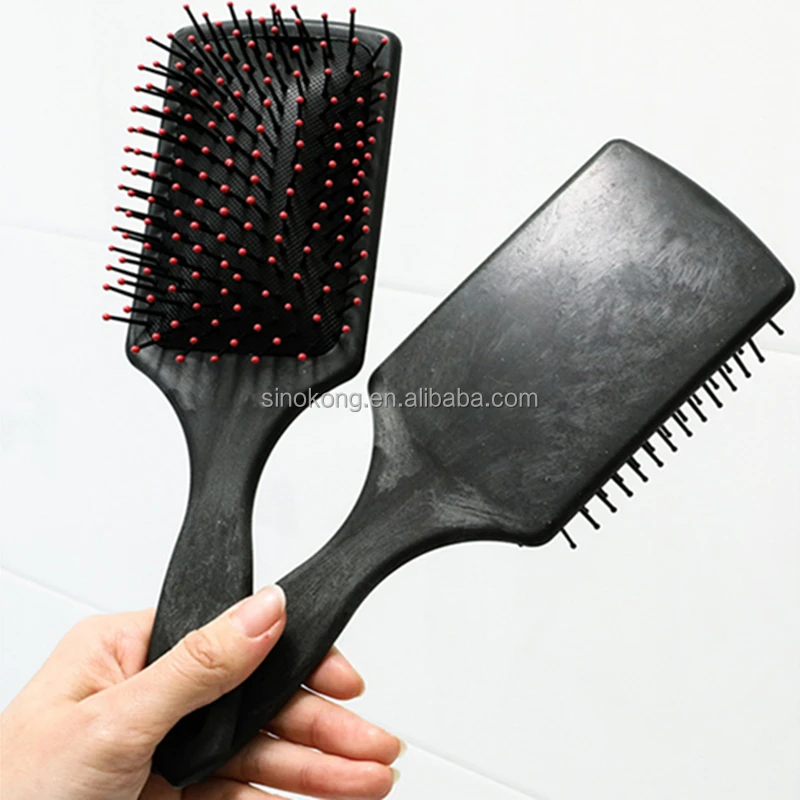Wholesale Black Paddle Cushion Hair combs Massage Professional Plastic Hair Brush, Nature and red
Wholesale Black Paddle Cushion Hair combs Massage Professional Plastic Hair Brush, Nature and red