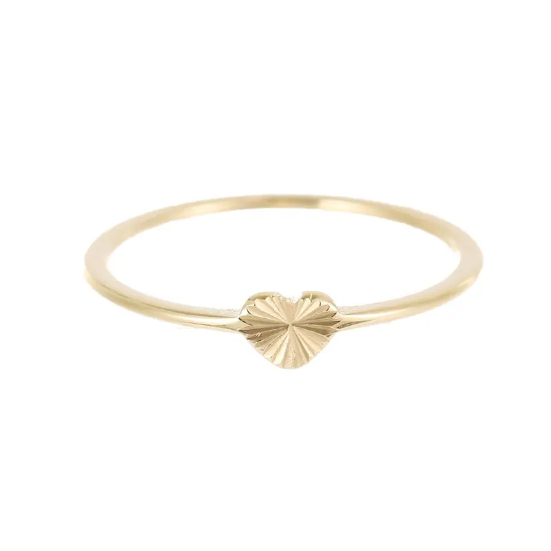Fashion Simple Design Jewelry Stainless Steel Heart Shape Pendant Gold Plated Ring Women
Fashion Simple Design Jewelry Stainless Steel Heart Shape Pendant Gold Plated Ring Women