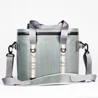 2020 Sealock gym 12 can thermal canvas eva aluminium foil wine bottle lunch box ice cream large freezable insulated cooler bag
