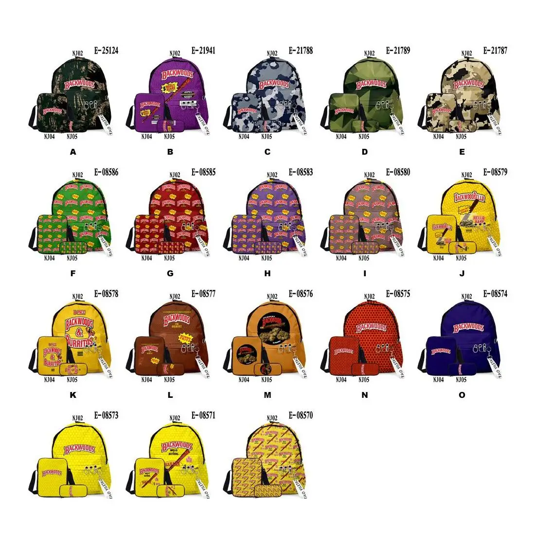 18 Styles Backwoods Backpack Cigar Shoulder Pack Pen Bag For Men Boys 3Pcsset Travel School Case
18 Styles Backwoods Backpack Cigar Shoulder Pack Pen Bag For Men Boys 3Pcsset Travel School Case