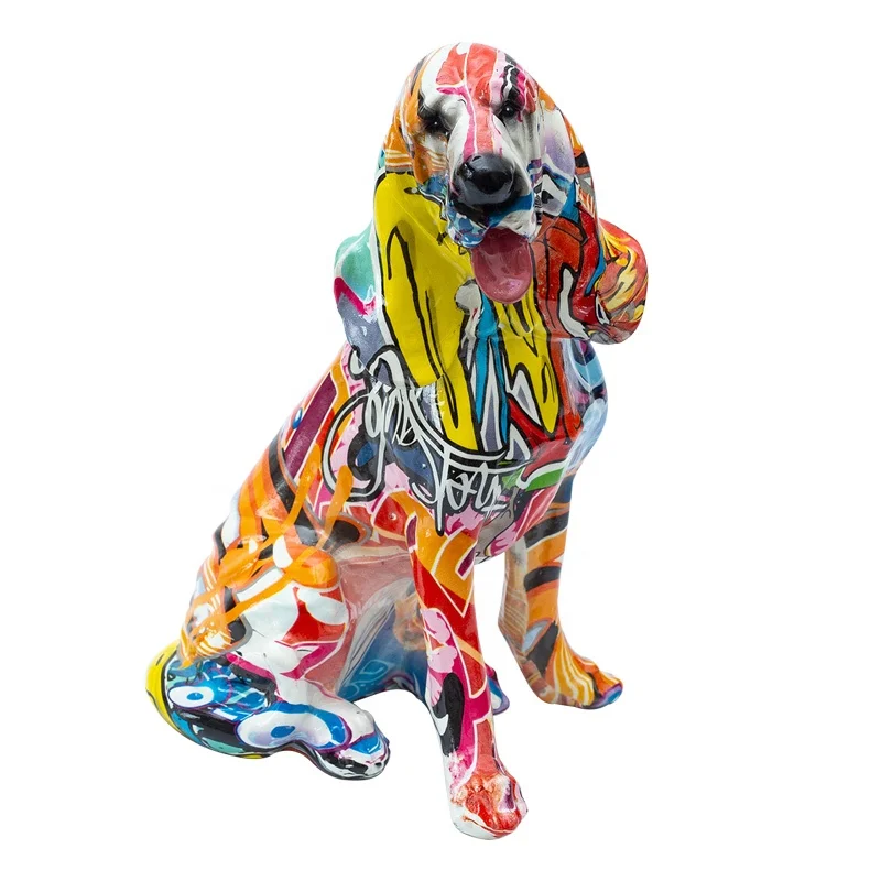 creative anime resin statue home decoration colorful graffiti dog figurine, Picture shown
creative anime resin statue home decoration colorful graffiti dog figurine, Picture shown