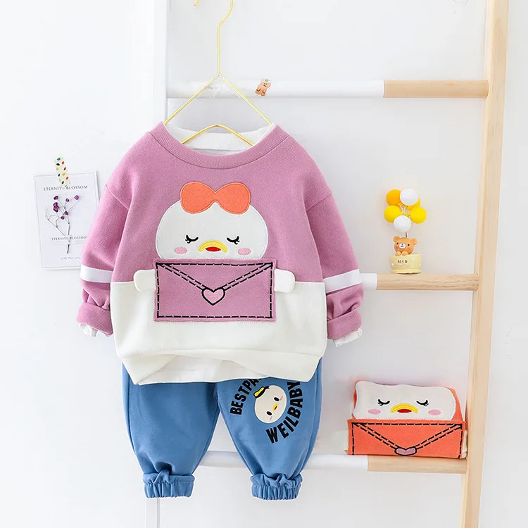 KBEa20106 Toddler boy clothing duck pattern Sweatshirt and pants kids baby boys clothing sets
KBEa20106 Toddler boy clothing duck pattern Sweatshirt and pants kids baby boys clothing sets