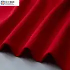 Weft Cotton Jersey Fabric Soft 100% Organic Cotton 26S Single Jersey Cotton Garment Fabric
