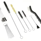 Cheap Airbrush Accessory Steel Rotary Tube Brush Barrel Washing Spray Cleaner Gun Cleaning Kit