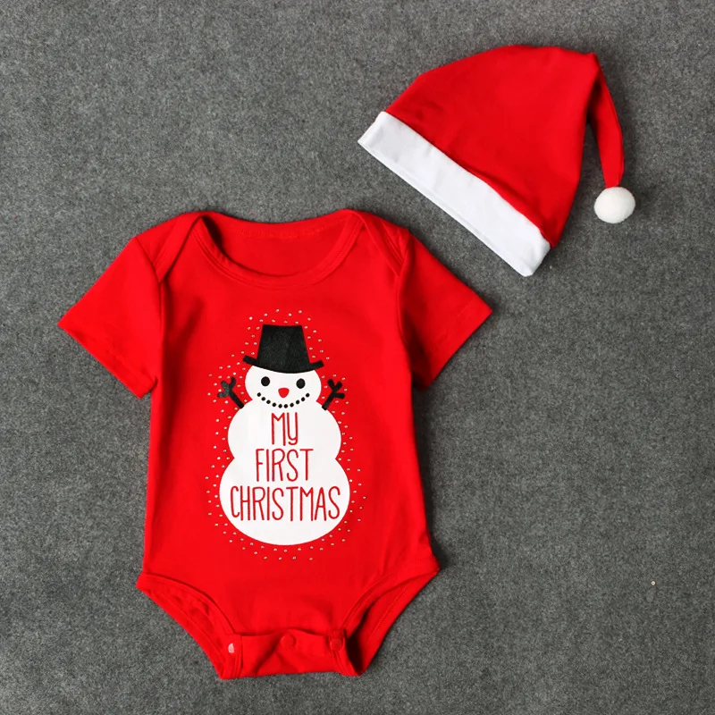 Christmas Short Sleeve Bodysuit Clothes Pajamas High Quality OEM ODM Newborn Baby Girls Clothing
Christmas Short Sleeve Bodysuit Clothes Pajamas High Quality OEM ODM Newborn Baby Girls Clothing