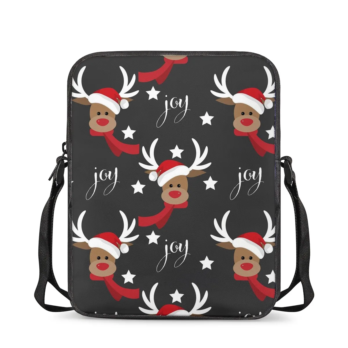 Factory custom brown six elk Christmas logo ladies messenger bag can store clothes textbook super large capacity backpack, Picture
Factory custom brown six elk Christmas logo ladies messenger bag can store clothes textbook super large capacity backpack, Picture