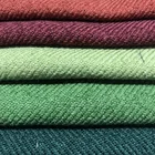 stock lot polyester classic sofa set heavy linen fabric for curtains