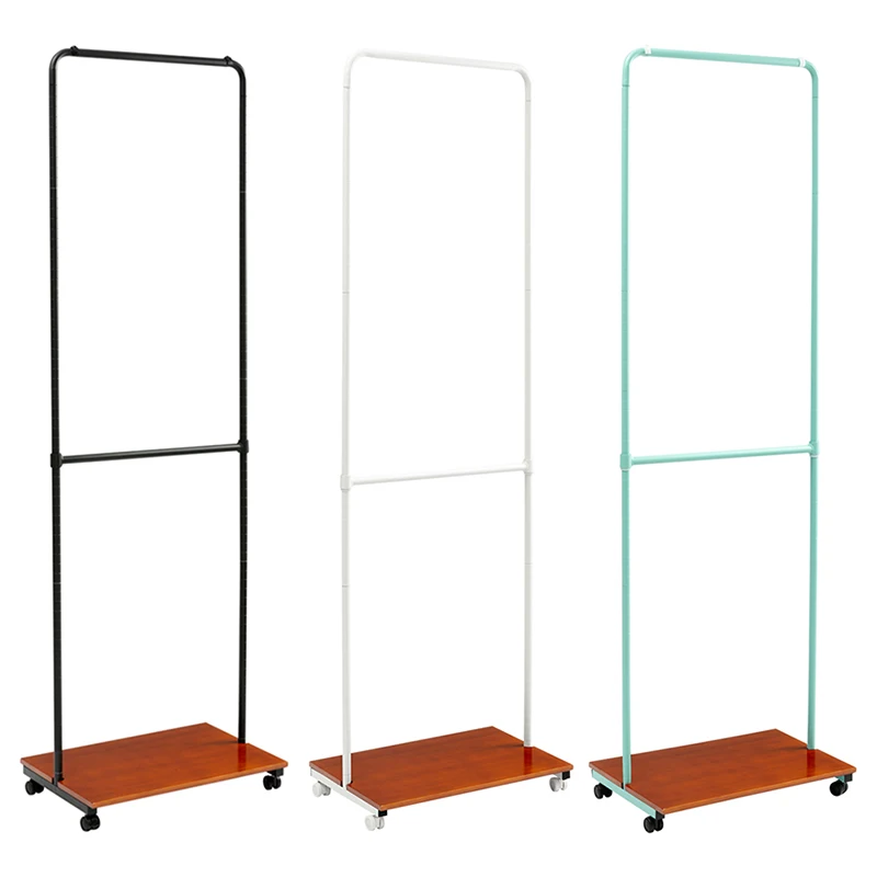 Venta al por mayor percheros para ropa con ruedas-Compre online los