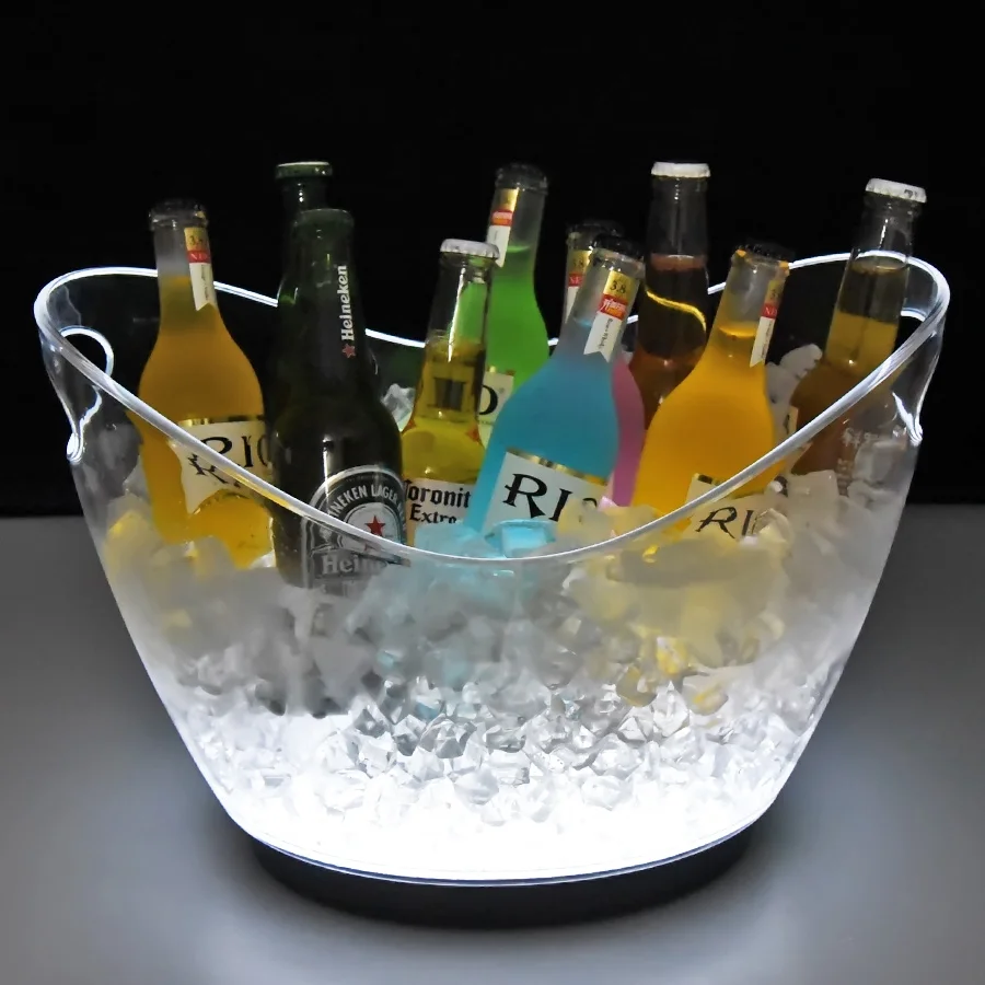 Factory custom brand large big boat shape plastic clear ice bucket bottle with handle, Transparent
Factory custom brand large big boat shape plastic clear ice bucket bottle with handle, Transparent