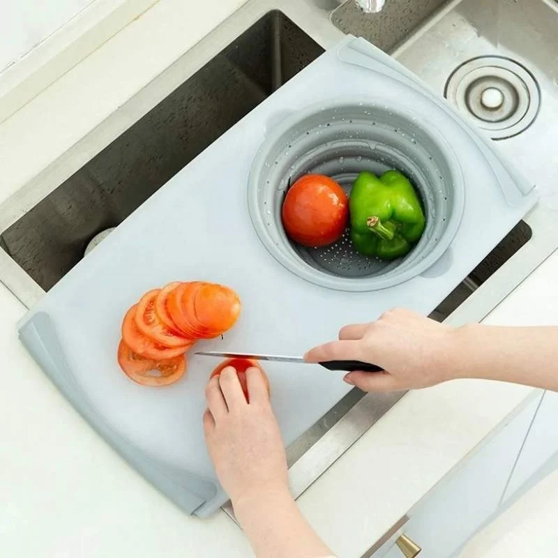 Innovative Multi-Functional 3 in 1 Chopping Board Detachable Folding Drain Basket Sink Cutting Board Kitchen Tools
Innovative Multi-Functional 3 in 1 Chopping Board Detachable Folding Drain Basket Sink Cutting Board Kitchen Tools