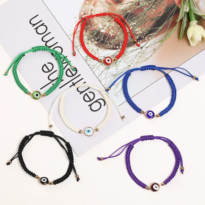 RisingMoon Multi Color Handmade Red Woven Adjustable String Braided Evil Eyes Bracelet for Women
RisingMoon Multi Color Handmade Red Woven Adjustable String Braided Evil Eyes Bracelet for Women