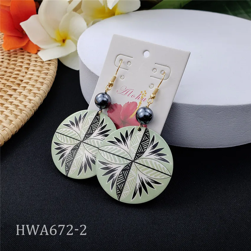 Fashion new design hawaiian earrings designer earrings acrylic earrings for women girls
Fashion new design hawaiian earrings designer earrings acrylic earrings for women girls