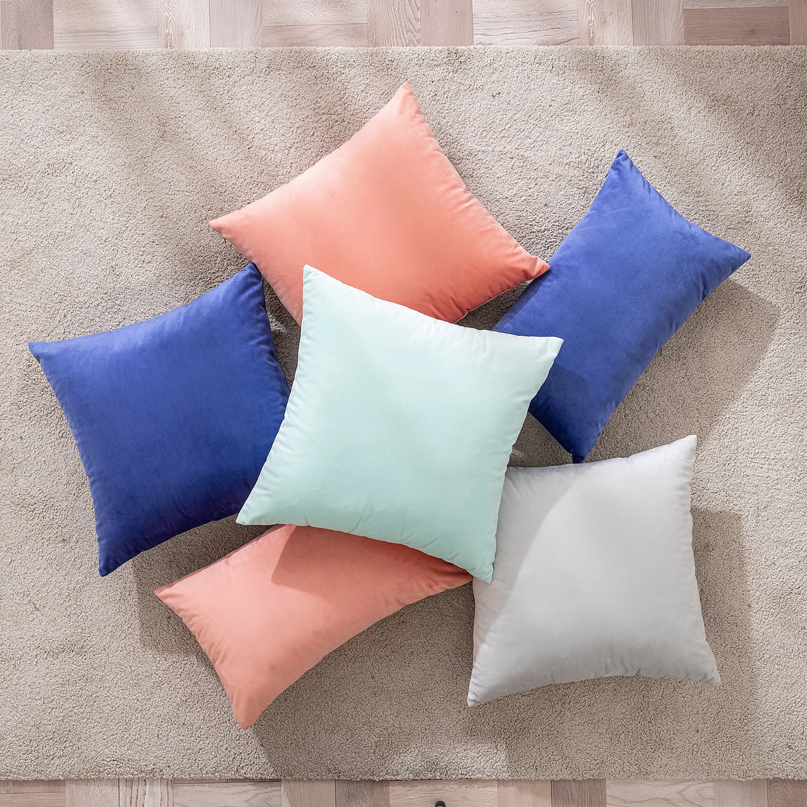 New Color Velvet Cushions Wholesale Square Velvet Cushion Cover For Sofa Home Decor Throw Pillow Cover 18 x 18 Inch 45 x 45 cm
New Color Velvet Cushions Wholesale Square Velvet Cushion Cover For Sofa Home Decor Throw Pillow Cover 18 x 18 Inch 45 x 45 cm