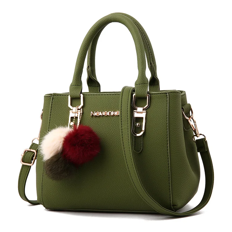 Wholesale Casual Shoulder Bag With Plush Ball Ladies Pu Leather Tote Bag Large Volume 2021 Fashion Designer Handbag For Women
Wholesale Casual Shoulder Bag With Plush Ball Ladies Pu Leather Tote Bag Large Volume 2021 Fashion Designer Handbag For Women