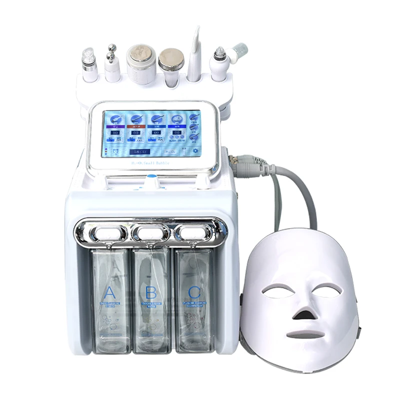 Second Generation 6 In 1 Hydrogen And Small Bubbles Beauty Instrument Skin Beauty Instrument H2O2 Small bubbles
Second Generation 6 In 1 Hydrogen And Small Bubbles Beauty Instrument Skin Beauty Instrument H2O2 Small bubbles