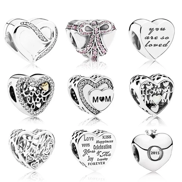 NEW 100% Genuine 925 Sterling Silver Heart-shaped beads Clear CZ Charm bead Fit Bracelet DIY bracelet The factory wholesale
NEW 100% Genuine 925 Sterling Silver Heart-shaped beads Clear CZ Charm bead Fit Bracelet DIY bracelet The factory wholesale