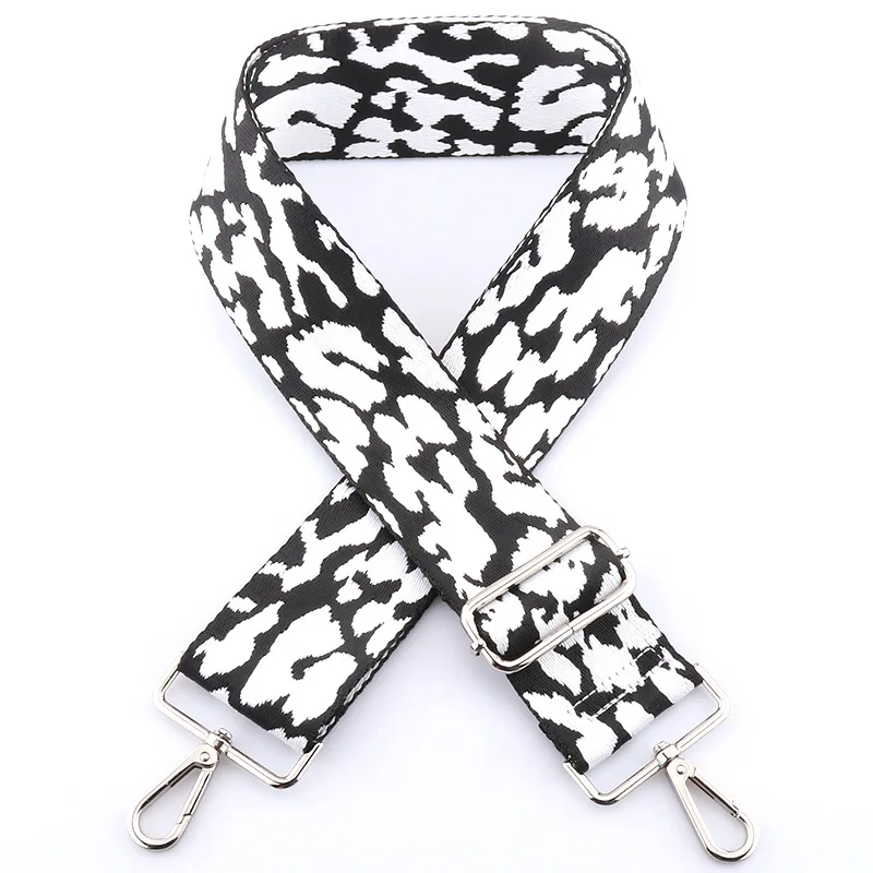 ZONESIN Fashion Multicolor Leopard Print Nylon Webbing Bag Belt Custom Buckle Adjustable Shoulder Straps, Pantone color, can be customized
ZONESIN Fashion Multicolor Leopard Print Nylon Webbing Bag Belt Custom Buckle Adjustable Shoulder Straps, Pantone color, can be customized