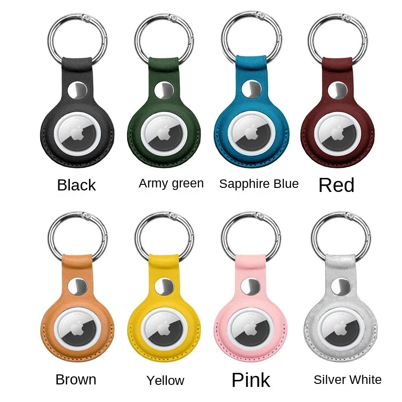 For Air Tags Accessories Protective Case For Apple Airtags Smart Leather Pu Silicone Keychain Hang Tags Keyring Case Airtags
For Air Tags Accessories Protective Case For Apple Airtags Smart Leather Pu Silicone Keychain Hang Tags Keyring Case Airtags