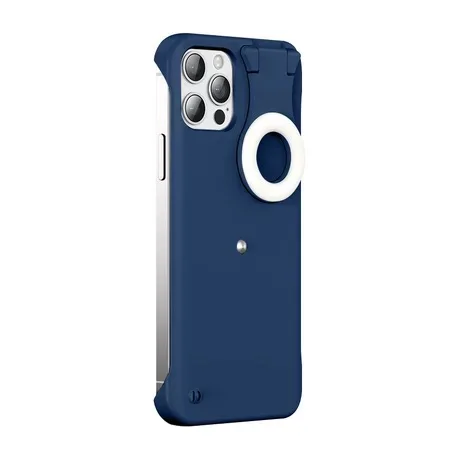 2021 new luxury led ring light mobile phone case is suitable for iPhone11 cell phone rear case fill light lamp protective cover, 7 colors
2021 new luxury led ring light mobile phone case is suitable for iPhone11 cell phone rear case fill light lamp protective cover, 7 colors