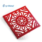 Beautiful Aluminum Carved Partition Panels Laser Cut Wall Decorative Screen