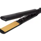 Wholesale GOLD Tri-Diamond Ceramic Plates 1.25 Inch Flat Iron Hair Straightener Adjustable Temperature