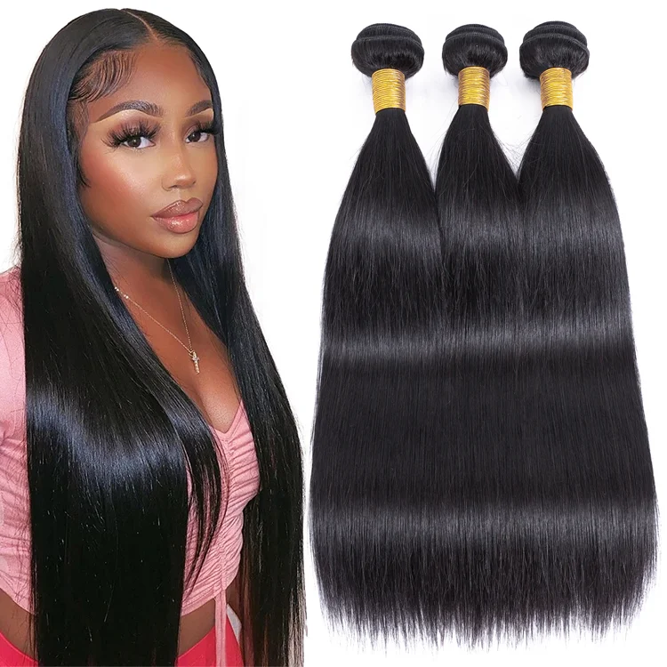 Unprocessed Virgin Hair Bundles Hair Accessories Women Accessories Long Straight Hair Weave, Natural black/ #1b color
Unprocessed Virgin Hair Bundles Hair Accessories Women Accessories Long Straight Hair Weave, Natural black/ #1b color