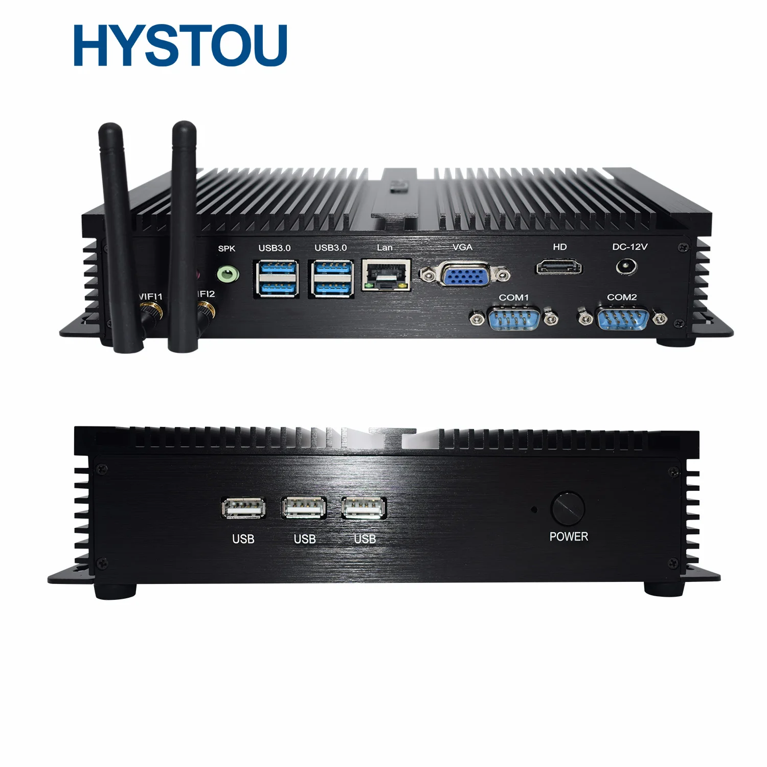 HYSTOU Cheap Computer Desktop Computers Set Win10 i5 4200u Rugged Fanless Industrial PC
HYSTOU Cheap Computer Desktop Computers Set Win10 i5 4200u Rugged Fanless Industrial PC