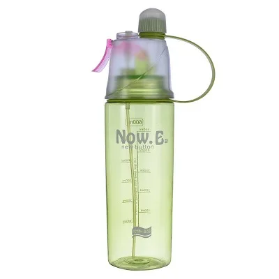 Qinge Wholesale Mist Plastic Spray Drinking Bottle Two Different Outlets Spray Nozzle And Drinking Mouth, Customized color
Qinge Wholesale Mist Plastic Spray Drinking Bottle Two Different Outlets Spray Nozzle And Drinking Mouth, Customized color