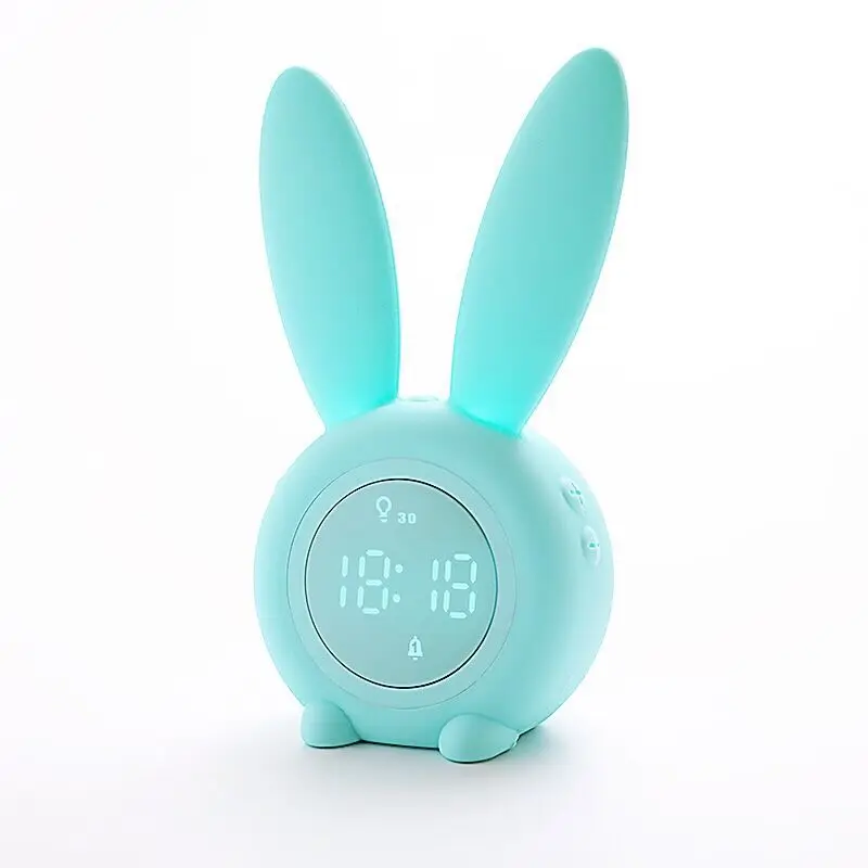 New Product Cute Rabbit Timing Alarm Clock Creative Led Electronic Gift Acousto-optic Control Night Lamp Temperature Display
New Product Cute Rabbit Timing Alarm Clock Creative Led Electronic Gift Acousto-optic Control Night Lamp Temperature Display