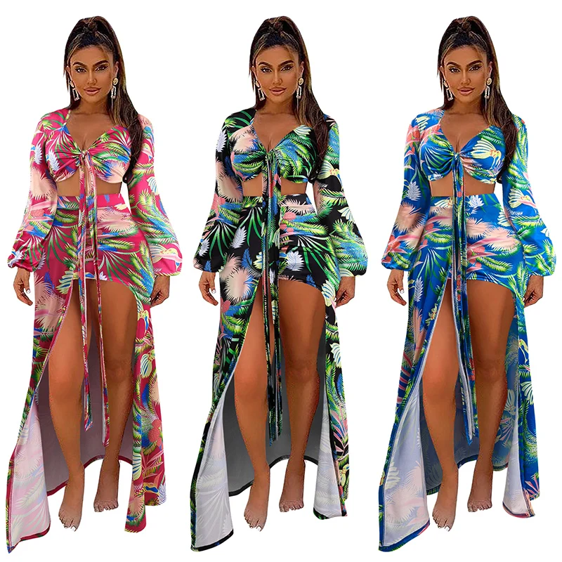 Summer women's split swimsuit feminine print long-sleeved bikinis woman swimwear bikini 2021
Summer women's split swimsuit feminine print long-sleeved bikinis woman swimwear bikini 2021