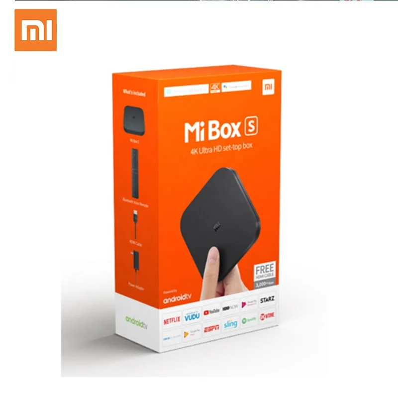 Original Xiaomi Mi TV Box S Smart 4k UHD Android 8.1 Smart Internet Tv Receiver Digital Cable Set Top Xiaomi Mi Tv Box S
Original Xiaomi Mi TV Box S Smart 4k UHD Android 8.1 Smart Internet Tv Receiver Digital Cable Set Top Xiaomi Mi Tv Box S