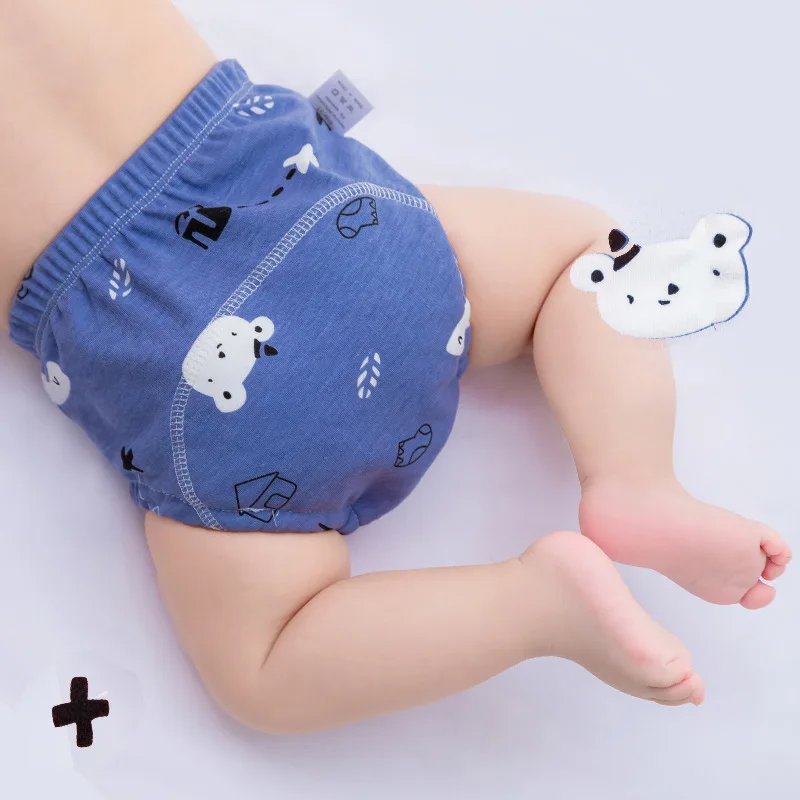 Baby Training Pants Cotton Washable Diaper Baby Cloth Diapers Potty Training Underwear
Baby Training Pants Cotton Washable Diaper Baby Cloth Diapers Potty Training Underwear