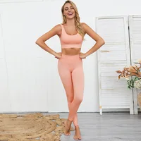 Hot Selling Knitting Seamless Women Tracksuits 2 Pieces Activewear Leggings+Sports Tops Seamless Yoga Set
Hot Selling Knitting Seamless Women Tracksuits 2 Pieces Activewear Leggings+Sports Tops Seamless Yoga Set