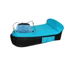 Family outdoor camping inflatable sun lazy bag beach lounger inflatable couch air sofa cum bed chair inflable sofa