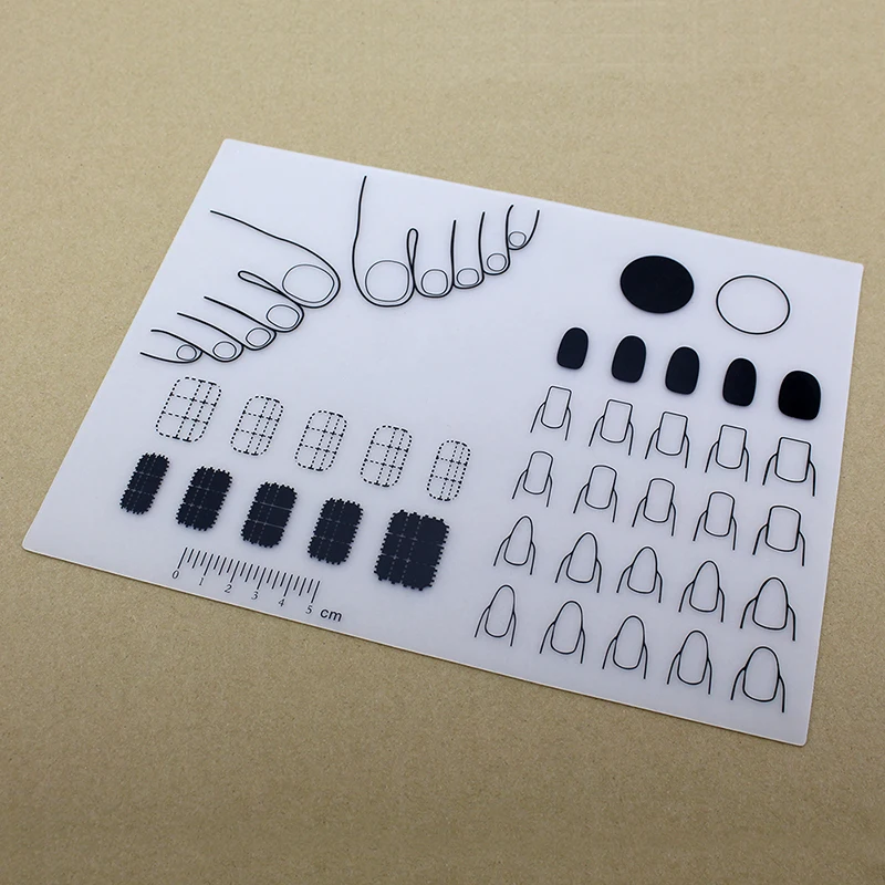 Beauty Nail Tool Silicone Nail Art Stamping Mat for Reverse Stamping, Nail Decals Practice Washable Manicure Mat, Green,red,yellow,light blue,deep blue and brown 
Beauty Nail Tool Silicone Nail Art Stamping Mat for Reverse Stamping, Nail Decals Practice Washable Manicure Mat, Green,red,yellow,light blue,deep blue and brown