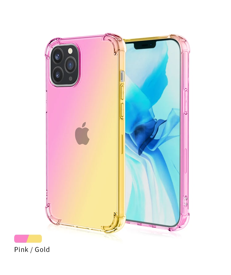 1.5mm Rainbow Color Transparent TPU Mobile Phone Case for Apple iPhone 5 6 7 8 X XR XS 11 12 Pro Max Colorful Clear Cases
1.5mm Rainbow Color Transparent TPU Mobile Phone Case for Apple iPhone 5 6 7 8 X XR XS 11 12 Pro Max Colorful Clear Cases