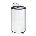 Mini Rohs approved mini deep walk in fridge can upright freezer for supermarket