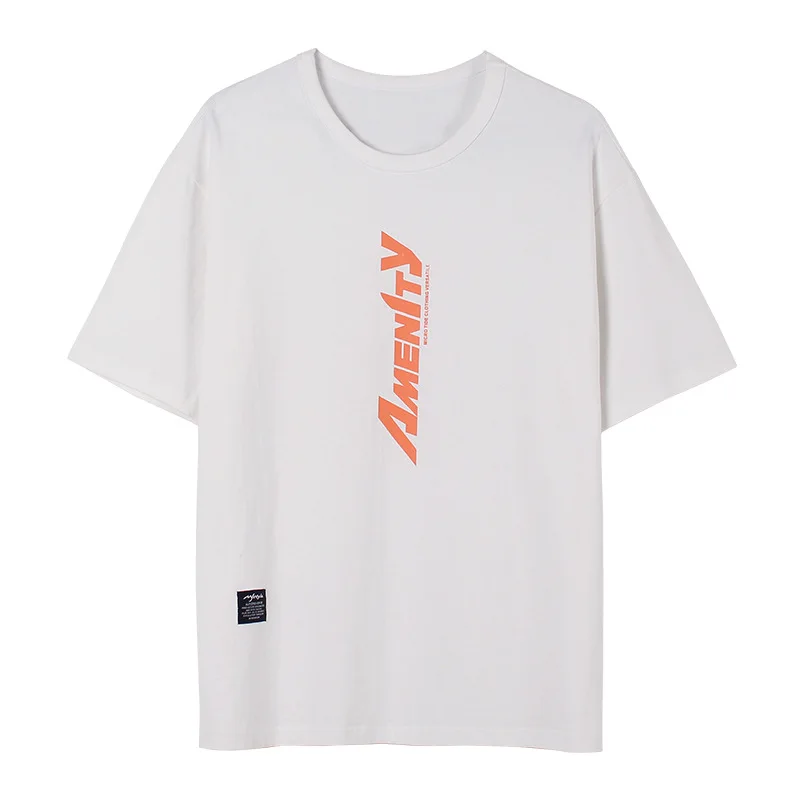 Men's 2020 summer new round collar edienne print edited short-sleeved T-shirt top.
Men's 2020 summer new round collar edienne print edited short-sleeved T-shirt top.