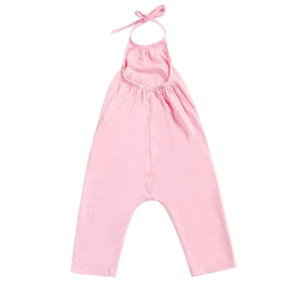 F10987A Wholesale Summer Kids halter pure color casual jumpsuit, Yellow, gray, black, pink, blue, orange
F10987A Wholesale Summer Kids halter pure color casual jumpsuit, Yellow, gray, black, pink, blue, orange