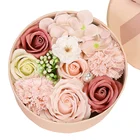 Hot Sale Artificial Soap Rose Flower Gift Box Valentine's Mother's Day Gift Wedding Favors Gift Birthday Party Decoration