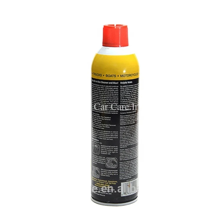 Fast Drying Dashboard Spray/best car waterless polish wax