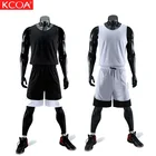 KCOA Fully Sublimation Custom Quick Dry Blank Basketball Uniforms Reversible Basketball Jersey