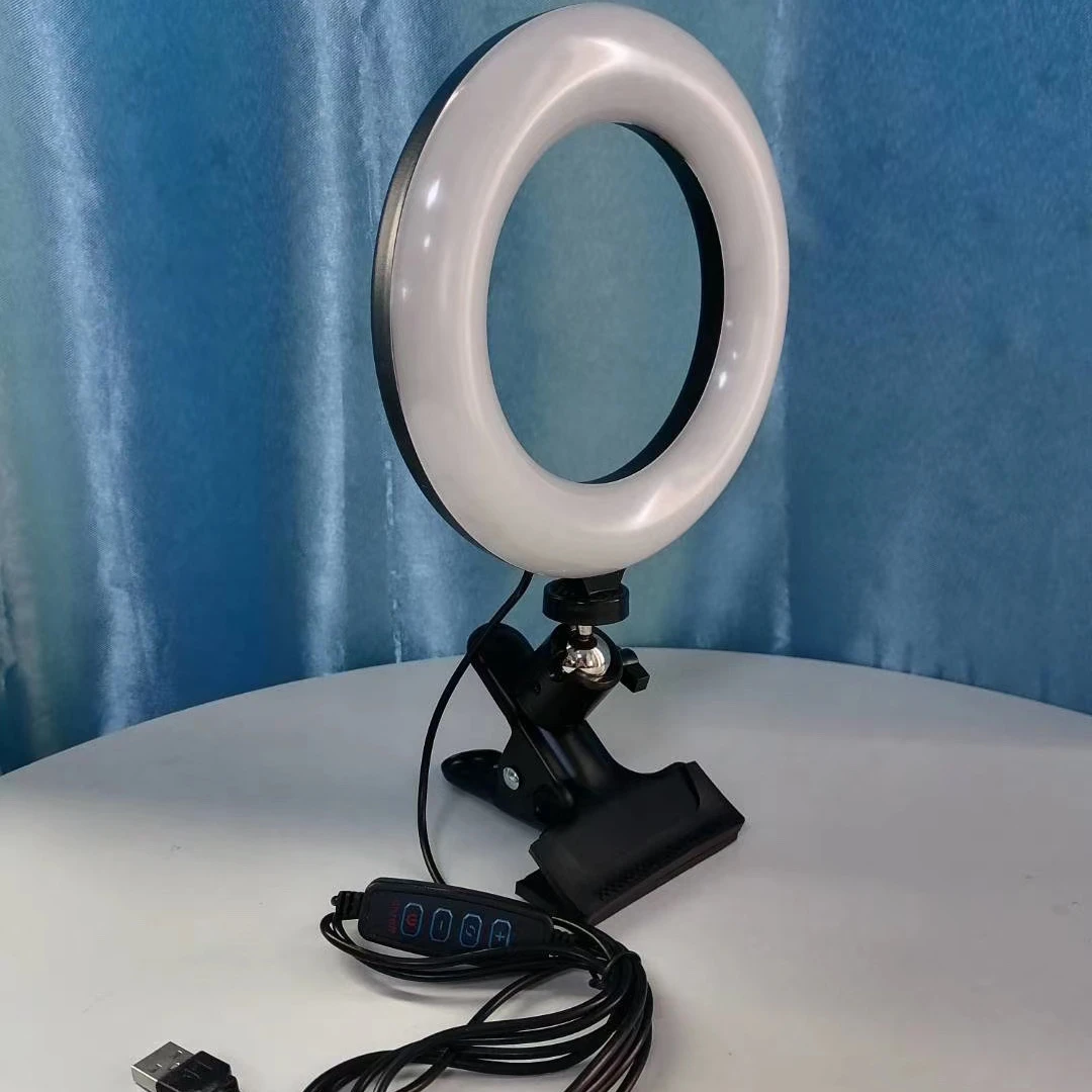 Newest 6 Inch Selfie Ring Light for Laptop Computer Desktop Youtube, Ring Lamp Video Conference Lighting Kit with Clip On
Newest 6 Inch Selfie Ring Light for Laptop Computer Desktop Youtube, Ring Lamp Video Conference Lighting Kit with Clip On