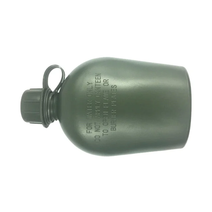 US Military Army Camping Use Outdoor Plastic Bottle+ Aluminum Water Cup SET, Black ,olive,khaki ,gavalized ,customerized 
US Military Army Camping Use Outdoor Plastic Bottle+ Aluminum Water Cup SET, Black ,olive,khaki ,gavalized ,customerized