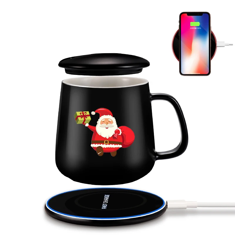 Electric Cup Warmer Smart Coffee Mug Electric Mug Warmer Constant Temperature Warmer Cup, Black,white
Electric Cup Warmer Smart Coffee Mug Electric Mug Warmer Constant Temperature Warmer Cup, Black,white