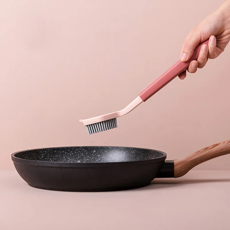 New Fashion And Simple Two-color Bangs Pot Washing And Dishwashing Brush Kitchen Brush With Long Handle Clean The Pot Artifact
New Fashion And Simple Two-color Bangs Pot Washing And Dishwashing Brush Kitchen Brush With Long Handle Clean The Pot Artifact