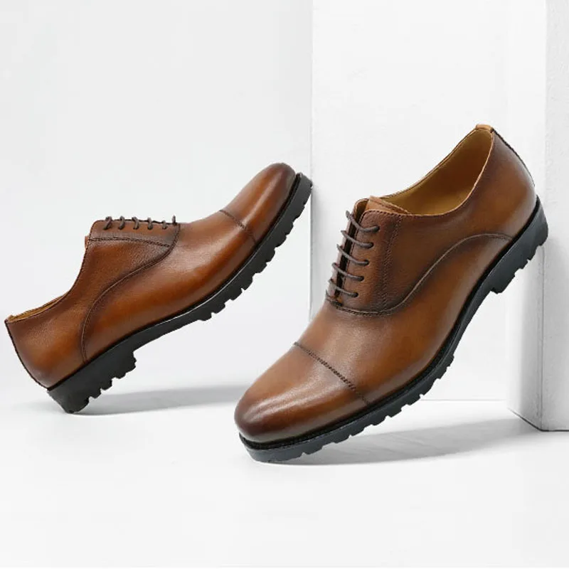 Business Men Dress Oxford Shoes Elegant Style Textile Top Quality Formal 2019 Hot Genuine cowhide Luxury KING Popular
Business Men Dress Oxford Shoes Elegant Style Textile Top Quality Formal 2019 Hot Genuine cowhide Luxury KING Popular
