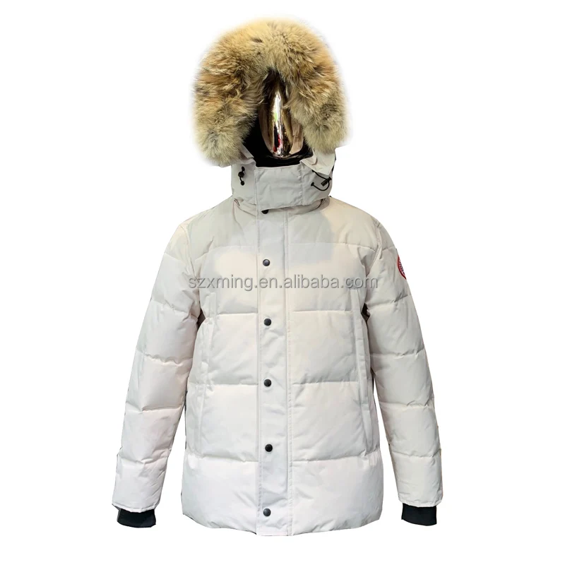 Men Top Quality down-filled Removeable Real Fur Hood Water-resistant Winter Wyndham Style Jacket
Men Top Quality down-filled Removeable Real Fur Hood Water-resistant Winter Wyndham Style Jacket